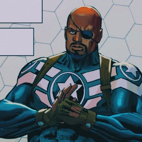 marvel comic icons // nick fury jr comic icons Nick Fury Comic, Marvel Comic Icons, Comic Icons, Human Human, Iron Man Armor, Marvel Artwork, Marvel Posters, Nick Fury, Superhero Art