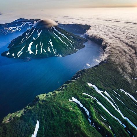 When words aren’t enough we just use pictures to describe our emotions.  .    This Kuril exploration has been an incredible collaboration of science, art & discovery. Like this image here, created with @renan_ozturk . Anytime I get a chance to work with him something mind blowing usually happens.  .    The journey continues   @taylorfreesolo @_ryanhill_ @tomorrow_unlocked @povel @rishisugla @jtkerby #fromkurilswithlove    #Regram via @www.instagram.com/p/Bz0VSaKlYRe/ Kuril Islands, Overnight Beauty, Mountain Photography, World Cities, City Landscape, Once In A Lifetime, Beauty Hair, Beautiful Places To Visit, Mountain Landscape