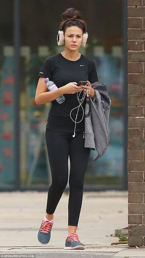 Gym Workout Wear, Mark Wright, Dark Grey Hoodie, Western Wear Outfits, Michelle Keegan, Ear Muffs, Kendall And Kylie Jenner, Kendall And Kylie, Sporty Outfits