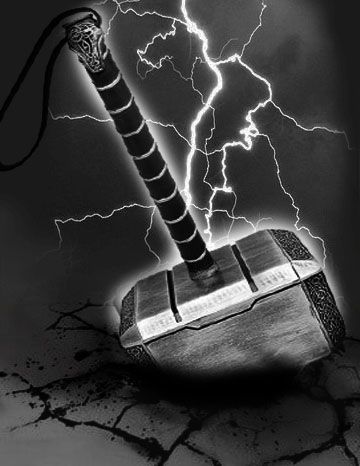 Thors Hammer Tattoo Design, Thor Hammer Tattoo Design, Thors Hammer Tattoo, Marvel Tattoo Sleeve, Thor Hammer Tattoo, Mjolnir Tattoo, Loki Tattoo, Viking Tattoos For Men, Thor Tattoo