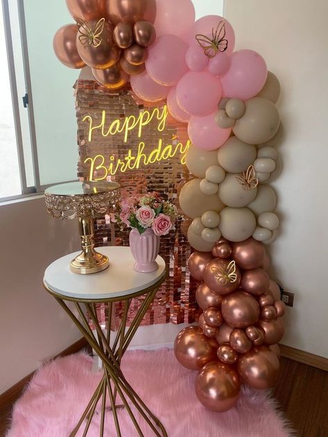 30th Balloon Ideas, Birthday Decoration Ideas, 30th Birthday Themes, Surprise Birthday Decorations, 30 Balloons, Birthday Party Decorations For Adults, 50th Birthday Party Decorations, Simple Birthday Party, 54th Birthday