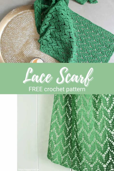 crochet lace scarf Irish Crochet Scarf Patterns Free, Trellis Scarf Free Pattern, Crochet Lace Wrap Pattern Free, Superfine Yarn Crochet Patterns Free, Crochet Leaf Shawl Free Pattern, Filet Crochet Scarf, Leafs Crochet Pattern Free, Crochet Scarf Free Patterns, Crochet Handkerchief Pattern