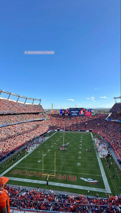 Denver Broncos Aesthetic, Denver Broncos Stadium, Denver Broncos Wallpaper, American Football Stadium, Broncos Stadium, American Football Field, Broncos Wallpaper, Frat Formal, Nfl Stadium