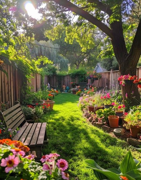 Whimsical Backyard, Aesthetic Garden, Peaceful Home, Adopt Me, Dream House Rooms, Backyard Inspo, Little Garden, Back To Life, Alam Yang Indah