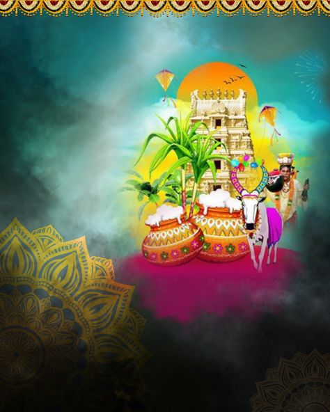 Sankranti Banner Background, Pongal Festival Images Background, Sankranthi Background Hd, Pongal Background Images, Pongal Banner Background, Festival Background For Editing, Pongal Background, Sankranti Background, Pongal Festival Images