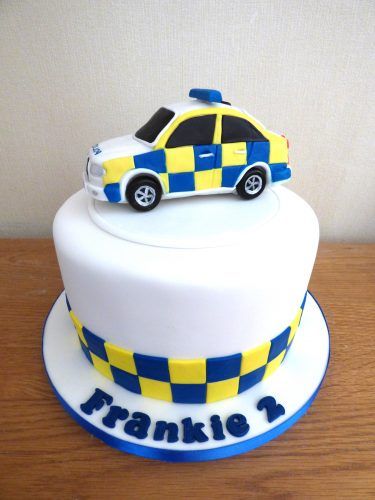 Childrens Police Car Birthday Cake | Susie's Cakes Police Car Cake, Police Car Cakes, Police Birthday Cakes, Police Cake, Car Birthday Cake, Police Cakes, Police Birthday Party, Susie Cakes, Kids Police