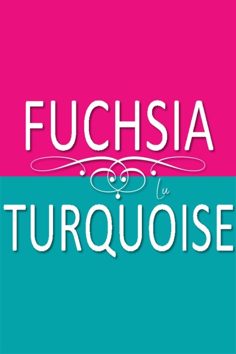 Colors That Go With Fushia Pink, Turquoise Color Combination, Turquoise And Fuschia, Colors That Go With Hot Pink, Fuchsia Color Combination, Fushia Pink Outfit, Hot Pink Color Combinations, Pink And Turquoise Aesthetic, Fuchsia Palette