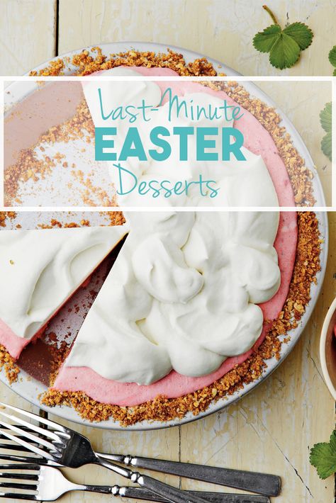 We pulled together our best—and easiest—Easter desserts for when you’re short on time but still want to impress a crowd. (Which is always, right?) Easy Easter Desserts For A Crowd, Quick Easter Desserts, Easter Supper, Diy Easter Crafts For Kids, Easter Cake Easy, Easter Deserts, Cheap Desserts, Diy Easter Crafts, Easy Easter Desserts