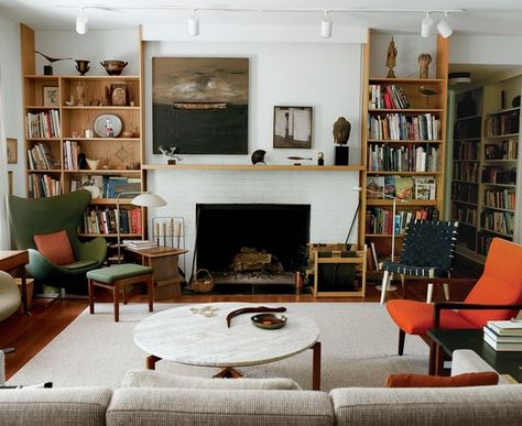 Scandinavian Interior Design Inspiration, White Brick Fireplace, Eileen Gray, Lashes Mascara, Walter Gropius, Eyeshadow Eyeliner, Scandinavian Interior Design, Brick Fireplace, Furniture Designer