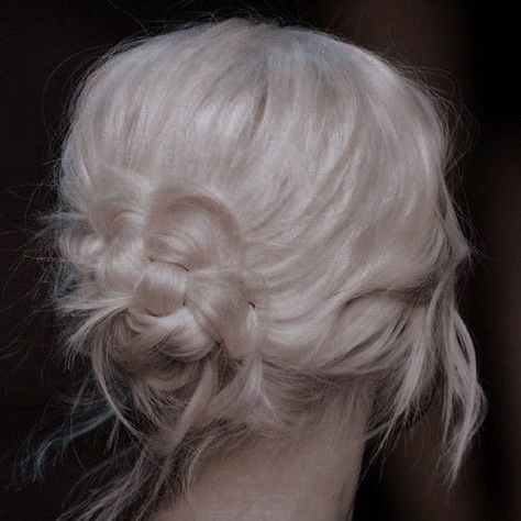 Olivia Adams, Blonde Bun, Visenya Targaryen, Blonde Updo, Short White Hair, Pearl Blonde, Blonde Aesthetic, Long White Hair, White Blonde Hair