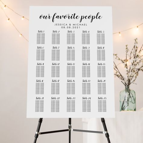 Seating Chart For 25 Tables, 25 Table Seating Chart, Large Wedding Seating, Wedding Guest Seating Chart, Wedding Guest Seating, Guest Seating Chart, Wedding Table Seating Chart, Wedding Guest Table, Table Seating Chart