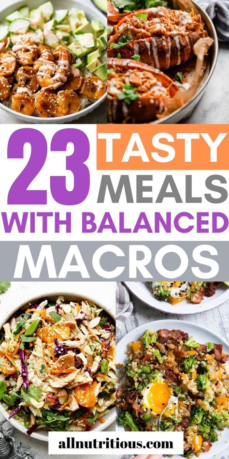 If you are wanting to eat a more balanced diet you should check out these wonderful macro-friendly recipes for every meals. These healthy meals with balanced macros will help you enjoy more nutritious and delicious meals. Macro Diet Meal Plan, 1200 Calorie Diet Meal Plans, Macro Meal Plan, Macro Nutrition, Macros Diet, Macro Friendly Recipes, Macro Meals, Balanced Meals, Keto Diet Meal Plan