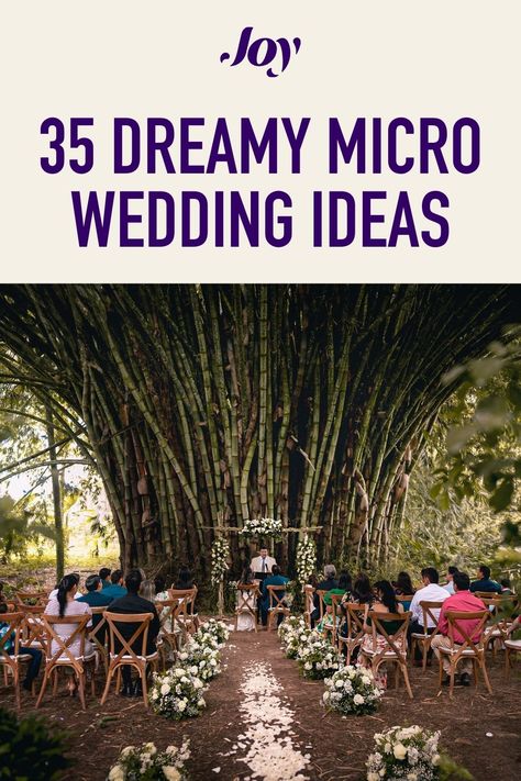 "Discover the allure of micro weddings with our enchanting ideas for an intimate celebration. From cozy venues to personalized touches, make your special day magical on a smaller scale. Embrace the beauty of simplicity and create memories that last a lifetime. 💕✨ #MicroWedding #IntimateCelebration #DreamyWeddingIdeas Small Intimate Vow Renewal Ideas, Diy Micro Wedding Decor, Small Micro Wedding Ideas, Small Weddings Intimate, Micro Wedding Locations, Microwedding Planning Checklist, Microwedding Venue Ideas, Microwedding Aesthetic, Luxury Micro Wedding