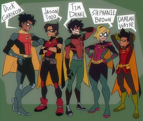 Dc Bat Family, Female Robin, Dc Comics Funny, Univers Dc, Batman Funny, Arte Dc Comics, Dc Comics Artwork, Batman Comic Art, Im Batman