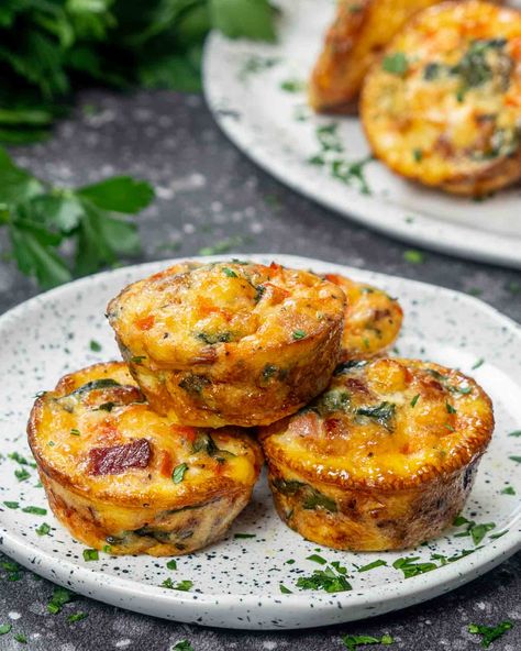 Protein Egg Muffins, Eggs Muffins, Egg White Muffins, Easy Egg Muffins, White Recipes, Egg Muffins Healthy, Egg White Recipes, Egg Muffins Recipe, Quick Protein