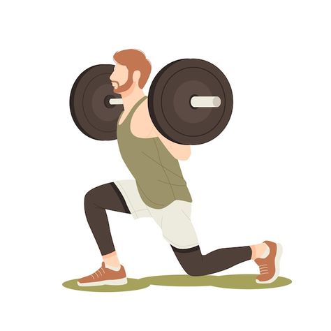 Vector young man workout with barbell is... | Premium Vector #Freepik #vector #weight-lifting #weightlifting #muscular #gym-workout Workout With Barbell, Man Workout, Iconic Photos, Gym Workout, Weight Lifting, Mens Fitness, Premium Vector, Graphic Resources, Milk