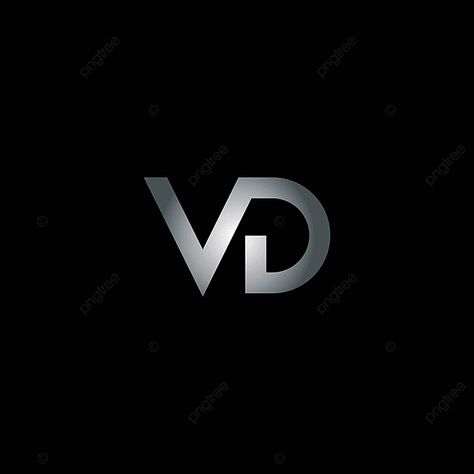 Vd Letter Logo, Vd Logo, Background Illustration Design, Black Background Illustration, B Letter Logo, Font Letters, Letter Icon, Funny Short Video Clips, Letters Png