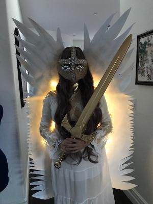 Arc Angel Costume Warrior Angel Costume, Bible Angel Costume, Biblical Angel Costume, Seraphim Costume, Biblically Accurate Angel Costume, Baddie Halloween, Accurate Angels, Arc Angel, Biblically Accurate