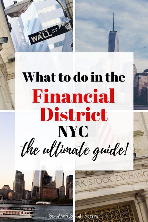 What to do in the Financial District - NYC - The Ultimate guide for what to do when you're visiting New York City this year! Take a read of my tips for travelers and families. Find out the best places to see, visit, eat and explore.   #nyc #financialdistrict #travel #solotravel #familytravel Nyc Must Eat, Top Places To Eat In Nyc, Financial District Nyc Food, Where To Eat In Midtown Nyc, Financial District Nyc, Best Restaurants In Midtown Nyc, New York Financial District, Parenting Photography, Nyc Travel Guide