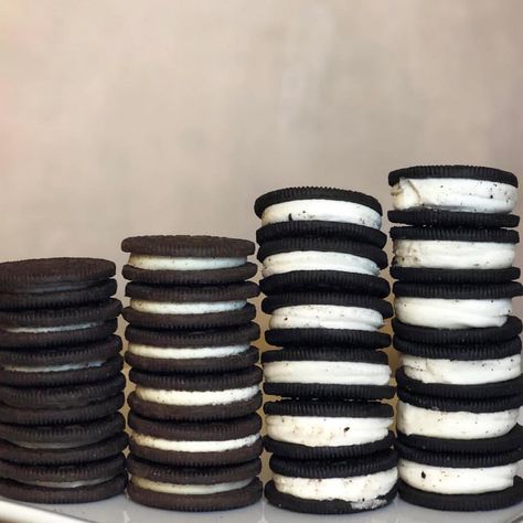 FOOOODIEEE on Instagram: “REGULAR, DOUBLE, MEGA, OR MOST STUFFED??? COMMENT BELOW!!! 😍😍😍😍😍😍 #foooodieee #oreos #oreocookies #oreolover #foodphotography #foodporn…” Double Stuffed Oreos, Oreo Cookies, Lavender Purple, Korean Food, Recipe Of The Day, Oreo, Food Photography, Leather Bracelet, Lavender