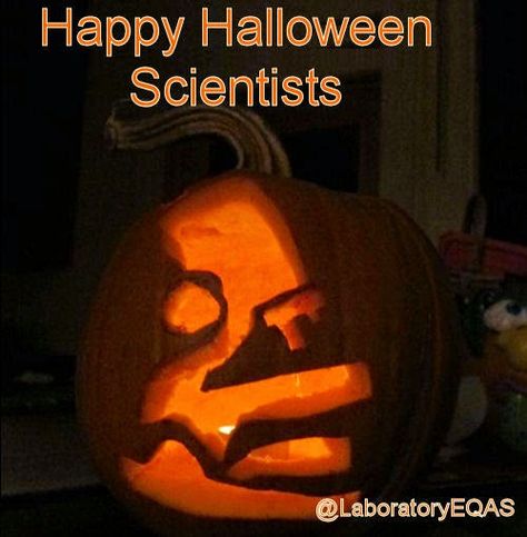 Happy Halloween Scientists Laboratory Idea, Pumpkin Carving Ideas, Biomedical Science, Science Geek, Medical Laboratory, Carving Ideas, Medical Technology, Science Art, Scientists