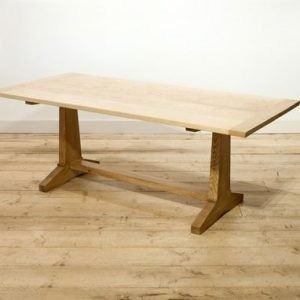 Wooden Trestle Tables - Handmade Oak Tables Hampshire Wooden Trestle Table, Oak Tables, Trestle Tables, Wooden Dining Table, Trestle Table, Baker Furniture, Handmade Table, Oak Table, Wooden Dining Tables