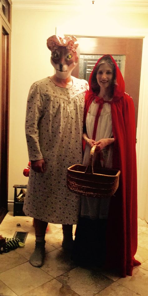 Little red riding hood and granny wolf Grandma Costume For Women, Granny Costume, Grandma Costume, Costume For Women, Little Red Riding Hood, Red Riding Hood, Costumes For Women, Halloween Costume, Halloween Costumes