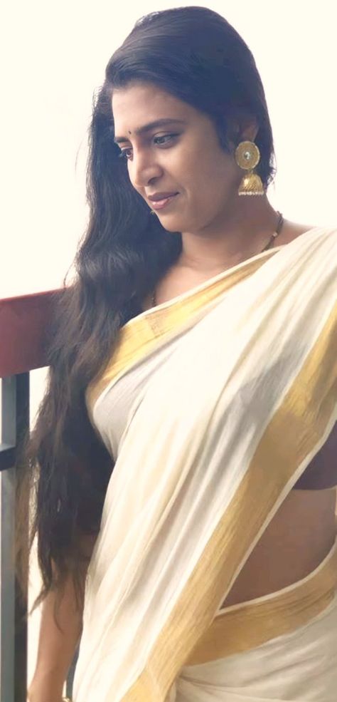 Kasturi Shankar, Kasthuri Actress, Kasthuri Shankar, Sai Tamhankar, Side Pose, Kerala Saree, Samantha Photos, Glam Photoshoot, Beautiful Photoshoot