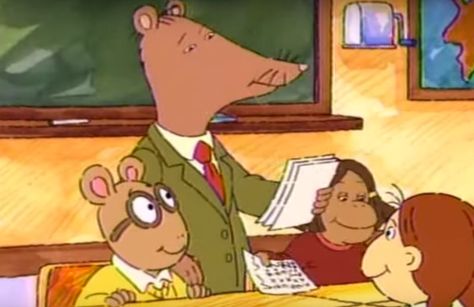 8 Ways Mr. Ratburn From ‘Arthur’ Is All Of Us Mr Ratburn, Arthur Tv Show, Arthur Tv, Summer Classes, Draw The Squad, School Psychologist, Seventh Grade, Childhood Days, School Psychology