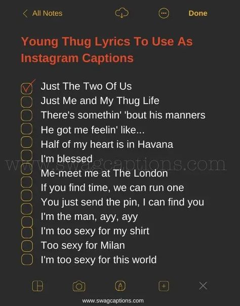 Young Thug Lyrics To Use As Instagram Captions Thug Captions, Young Thug Lyrics, Young Thug Quotes, Young Thug Songs, Thug Quotes, Popular Rappers, Quotes Lyrics, Music Quotes Lyrics, Gucci Mane