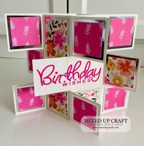 Mixed Up Craft Cards, Mixed Up Crafts Tutorials, Tower Card Tutorial, Tower Cards, Tower Card, Card Types, Fancy Fold Card Tutorials, Homemade Birthday Cards, Simple Scrapbook