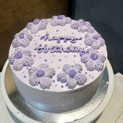 Ube Birthday Cake, Ube Cake, Whipped Cream Frosting, Cream Frosting, Whipped Cream, Frosting, Birthday Cake, Cream, Cake