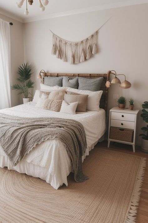 Fall Bedroom Ideas, Cozy Fall Bedroom, Fall Bedroom, Redecorate Bedroom, Dreamy Bedrooms, Room Decorations, Trendy Decor, Room Inspiration Bedroom, Boho Bedroom