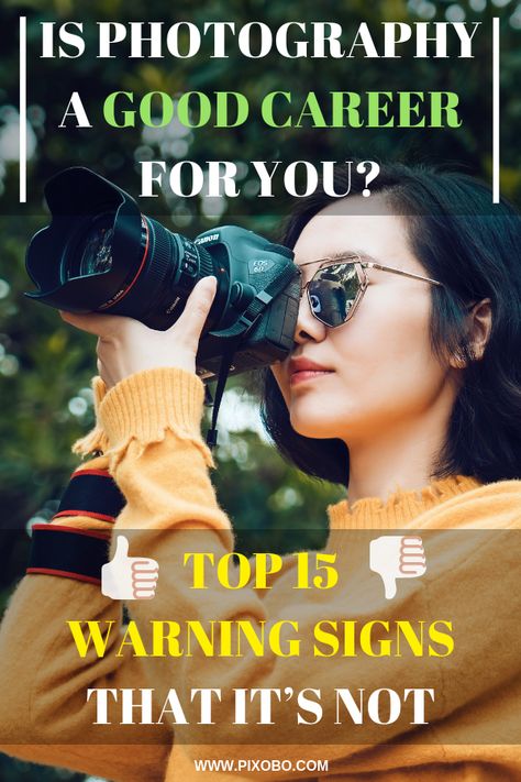 A photography career is very interesting and attractive, but you are probably still not sure: Is Photography a Good Career For You? You need to analyze yourself and your business and we are confident that these 15 warning signs will help you. Photography Career Ideas, Camera Basics, Good Career, School Scholarship, Royal Photography, Photography Career, Photography Jobs, Fine Photography, Career Transition