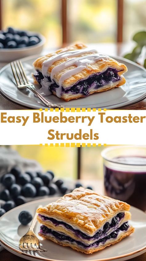 Add a winter twist to your Friendsgiving with these healthy Blueberry Toaster Strudels. A light and flavorful dessert, these strudels are easy to prepare and a hit at your winter dinner table. Filled with antioxidant-rich blueberries and wrapped in buttery layers of pastry, they make the perfect sweet treat for Friendsgiving food ideas. Whether for breakfast or as a dessert, these strudels are the perfect healthy winter treat. #HealthyWinterTreats #FriendsgivingRecipeIdeas #WinterMeals Winter Dinner Table, Toaster Strudel Recipe, Friendsgiving Food Ideas, Toaster Strudel, Strudel Recipes, Friendsgiving Food, Healthy Blueberry, Easy Blueberry, Winter Desserts