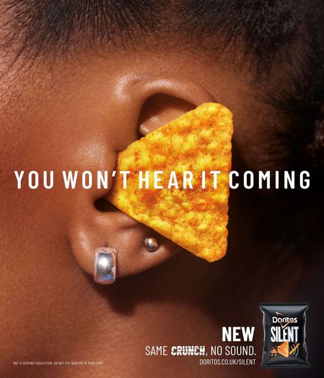 Doritos Silent |
    
    
    D&AD Awards 2024 Pencil Winner |
    Use of XR Participation Award, Food Graphic Design, Team Training, Emerging Technology, Creative Skills, Graphite Pencils, Graphic Design Projects, Creative Posters, Brand Experience