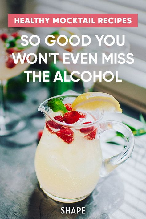 Low Calorie Drinks Nonalcoholic, Best Mocktail, Best Mocktail Recipe, Nonalcoholic Party Drinks, Easy Mocktails, Easy Mocktail Recipes, Mocktail Drinks, Alcohol Free Drinks, Low Calorie Drinks