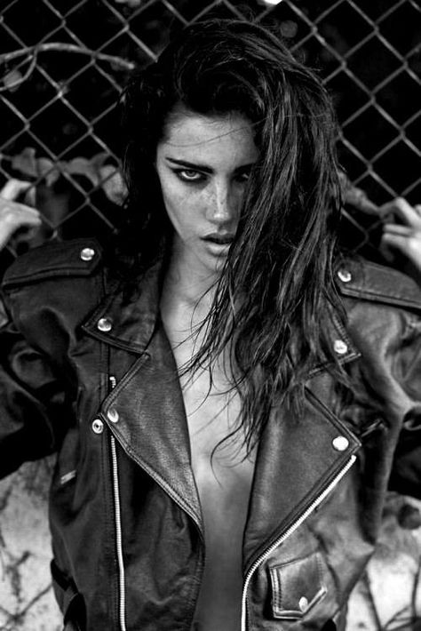 Reality Shifting Face Claim Female, Cactus Photoshoot, Leather Jacket Photoshoot, Anna Christine Speckhart, Mcu Oc, Anna Speckhart, Anna Christine, Tough Woman, Leather Jacket Girl