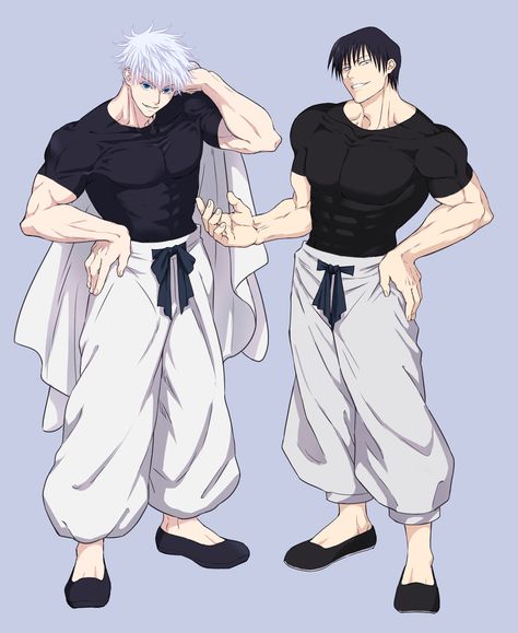 Toji Body Build, Gojo Toji Outfit, Toji Fushiguro Physique, Gojo Physique, Toji Fushiguro Full Body Picture, Toji Outfit, Toji Physique, Gojo And Toji, Fushiguro Toji