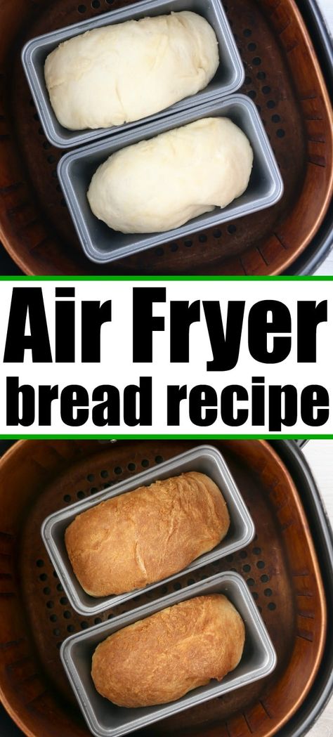 Air Fryer Beer Bread, Using Air Fryer, Air Fryer Bread, Convection Oven Recipes, Recipe For Air Fryer, Easy Bread Recipe, Ninja Air Fryer, Air Fryer Recipes Breakfast, Air Fryer Recipes Dessert