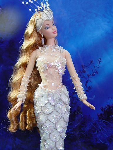 Barbie Mermaid Doll, The Maidens, Barbie Mermaid, Wedding Toppers, Mermaid Barbie, Barbie Fairytopia, July 4th Sale, Barbie Collector Dolls, Custom Monster High Dolls