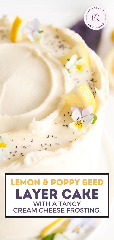 Lemon Poppy Seed Pudding Cake, Lemon Raspberry Poppyseed Cake, Lemon Poppy Seed Cake With Cream Cheese Frosting, Lemon And Poppyseed Cake, Lemon Poppyseed Pudding Cake, Moist Lemon Poppyseed Cake, Lemon Poppy Cake, Lemon And Poppy Seed Cake, Lemon Poppy Seed Cake Recipe