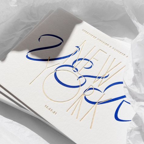 Gold Graphic Design, Colorplan Paper, Bespoke Wedding Invitations, Luxury Stationery, Marketing Business Card, Vi Design, Blue Foil, Letterpress Wedding Invitations, Graphic Design Fun