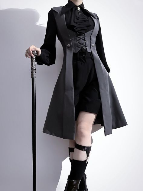 Size 			S 			M 			L 			XL 			M (Male) 		 		 			Shoulders 			35 			36 			37 			37 			38 		 		 			Bust 			84 			88 			92 			96 			98 		 		 			Waist 			68 			72 			76 			80 			81 		 		 			Full Length 			90 			92.5 			95 			96 			98 Male Shoulders, Princess Chronicles, Dark Medieval, Blazer Collar, Long Waistcoat, Black Waistcoat, Future Clothes, Expensive Clothes, Long Vest