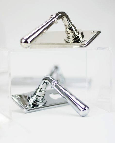 How To Clean Polished Nickel Fixtures, Polished Nickel Vs Polished Chrome, Polished Nickel Vs Chrome, Polished Nickel Bathroom Accessories, Polished Nickel Bathroom Fixtures, Chrome Bathroom Fixtures, Polished Chrome Shower Fixtures, Polished Nickel Bathroom, Art Deco Door