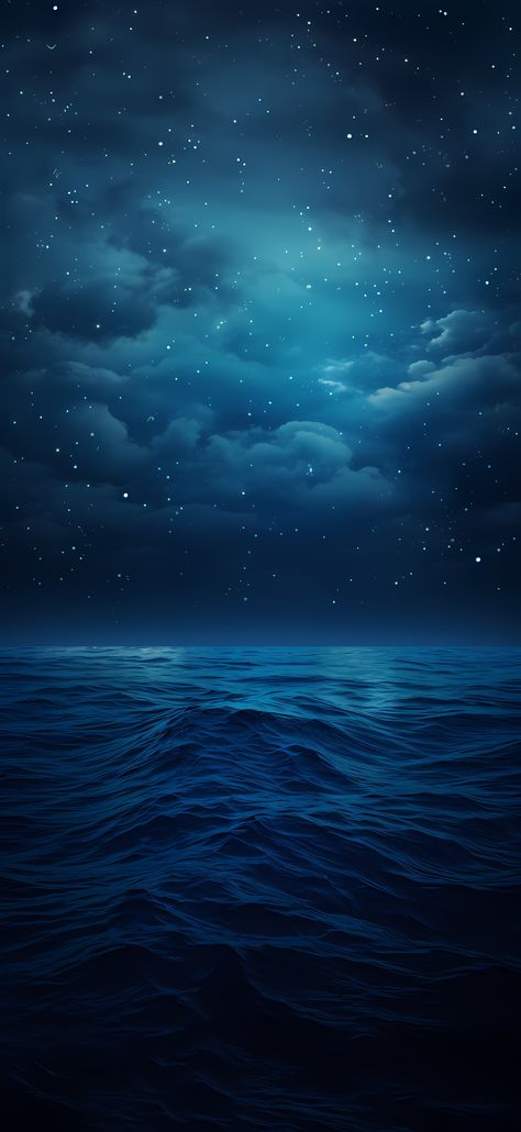 Dark Blue Ocean iPhone Wallpaper 4k HD Dark Blue Wallpaper Iphone, Dark Blue Iphone, Blue Star Wallpaper, Lock Screen Wallpaper Hd, Good Phone Backgrounds, Chill Wallpaper, Screen Wallpaper Hd, Hd Dark Wallpapers, Dark Background Wallpaper