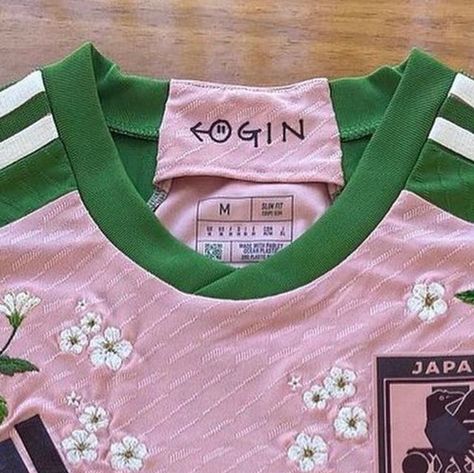 Outlander Magazine on Instagram: "Japanese National soccer team jersey by Nigo & Diana Al Shammari (2023)" Japan Jersey, Hidden Ny, Skate Fits, Instagram Japan, Japanese Shirt, Japanese Tshirt, Retro Football Shirts, Football Fashion, Japan Culture