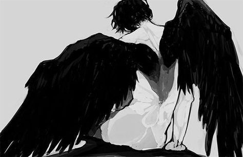 Anime Fallen Angel, Angel Oc, Male Angel, Male Anime, X Male Reader, Angel Drawing, Half Brother, Fallen Angel, Jujutsu Kaisen