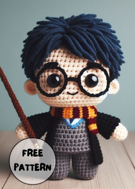 Free Crochet Harry Potter Amigurumi Pattern