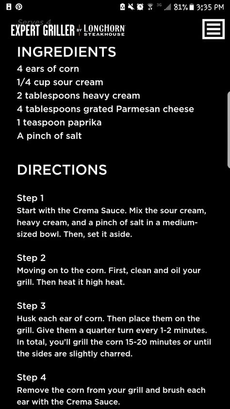 Longhorn Fire Grilled Corn On The Cob, Longhorn Steakhouse Corn On The Cob, Longhorn Fire Roasted Corn, Fire Grilled Corn On The Cob, Longhorn Corn On The Cob Recipe, How To Grill Vegetables, Grill Corn On The Cob, Grill Vegetables, Grill Corn